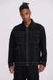 Chaqueta Hombre Doble Bolsillo Negro