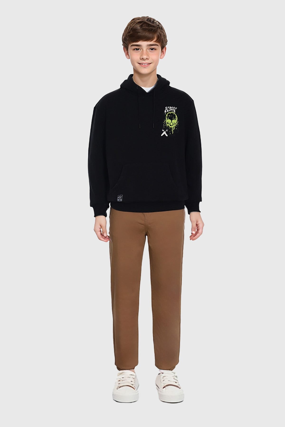 Pantalón Niño Jogger Caqui