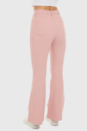 Jeans Mujer Flare Marsala