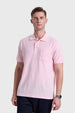 Polera Hombre Piqué Básica Rosado