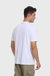 Polera Hombre Long Fit Básica Blanco