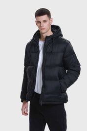 Parka Hombre Básica Negro