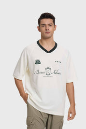 Polera Hombre Futbol Blanco