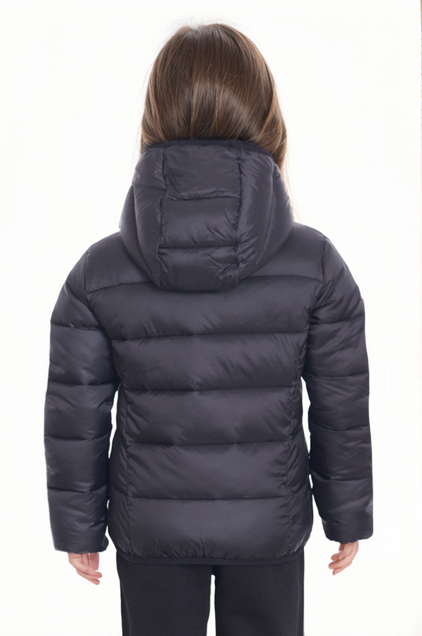 Parka Niña Clásica Negro