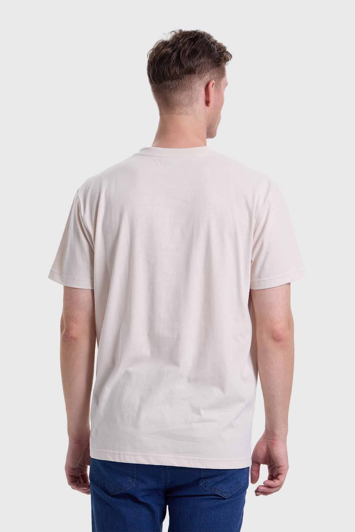 Polera Hombre Básica Beige