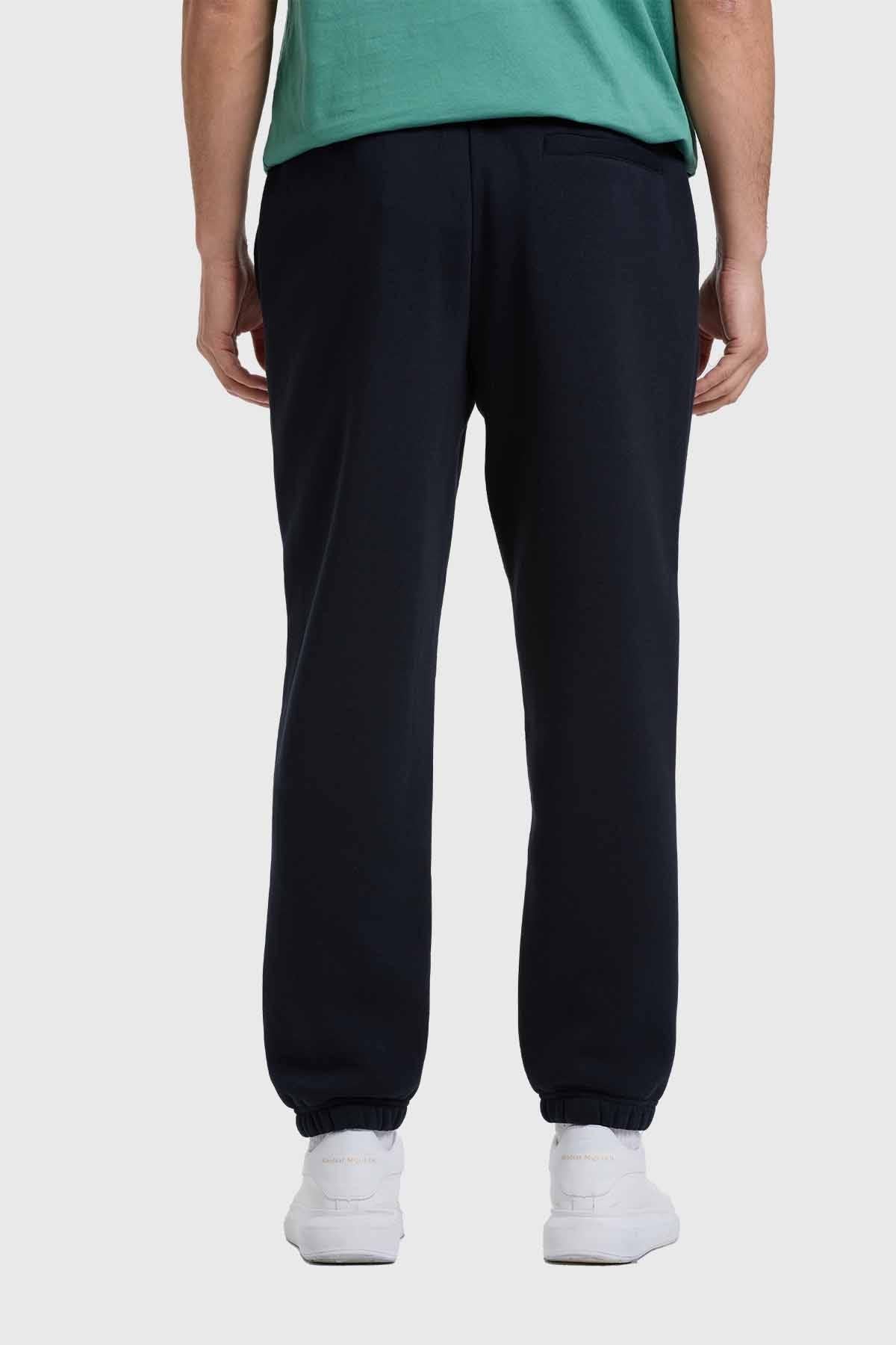 Pantalón Buzo Hombre College Negro