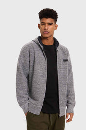 Sweater Hombre Hoodie Gris