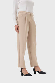 Pantalón Mujer Sastrero Taupe