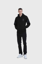 Sweater Hombre Hoodie Negro