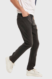 Jeans Hombre Slim Negro