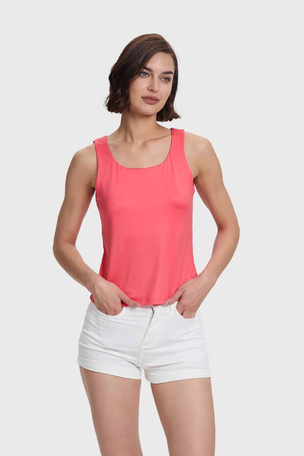 Polera Mujer Coral