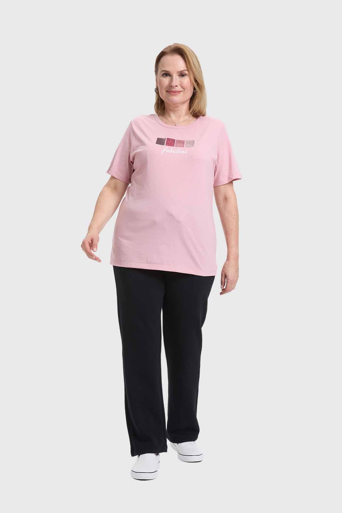 Polera Mujer Con Palo Rosa
