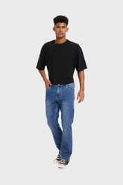 Jeans Hombre Flare Focalizado Azul