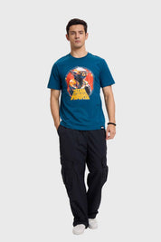 Polera Hombre Yoda Petróleo