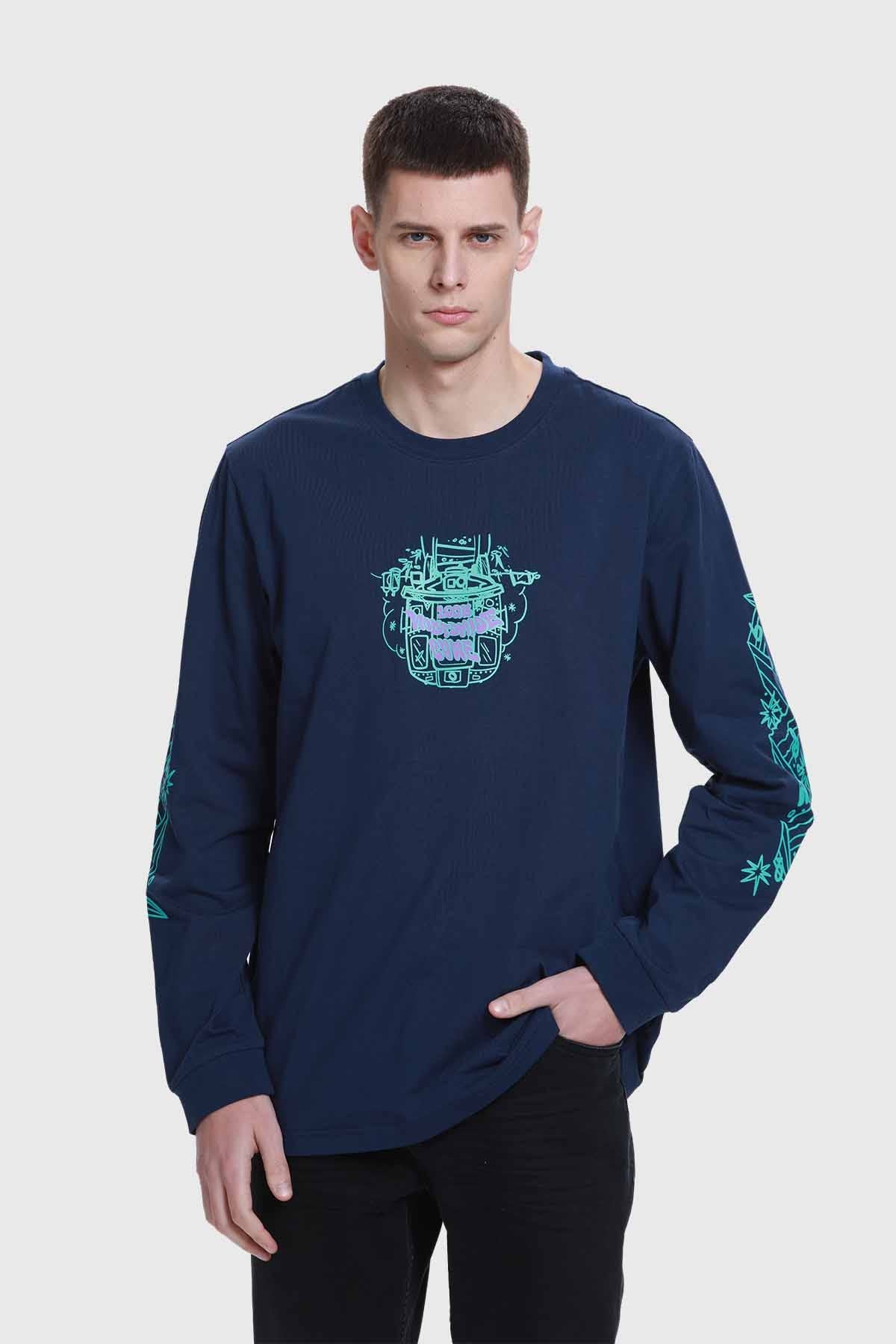 Polera Hombre Azul
