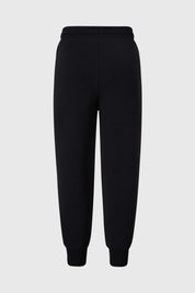 Pantalon buzo negro para niño con diseño de Paw Patrol y detalles en rojo.