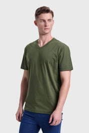 Polera Hombre Básica Verde