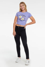 JEANS SKINNY PUSH UP JENY NEGRO FSP