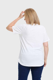 Polera Mujer Apertura Crudo