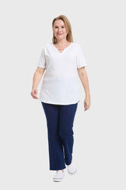 Polera Mujer Apertura Crudo