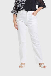 Pantalón Mujer Gabardina Crudo
