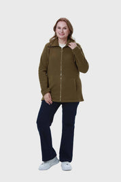 Polar Mujer Básico Verde