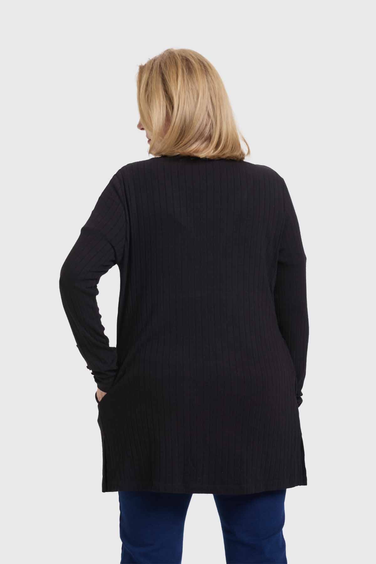 Sweater Mujer Tapado Negro