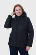 Parka Mujer Con Bolsillo Negro