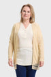 Polera Mujer Encaje Beige