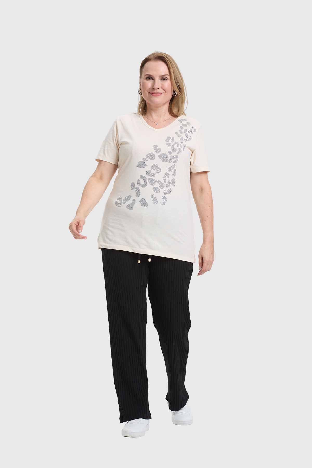Polera Mujer Arena