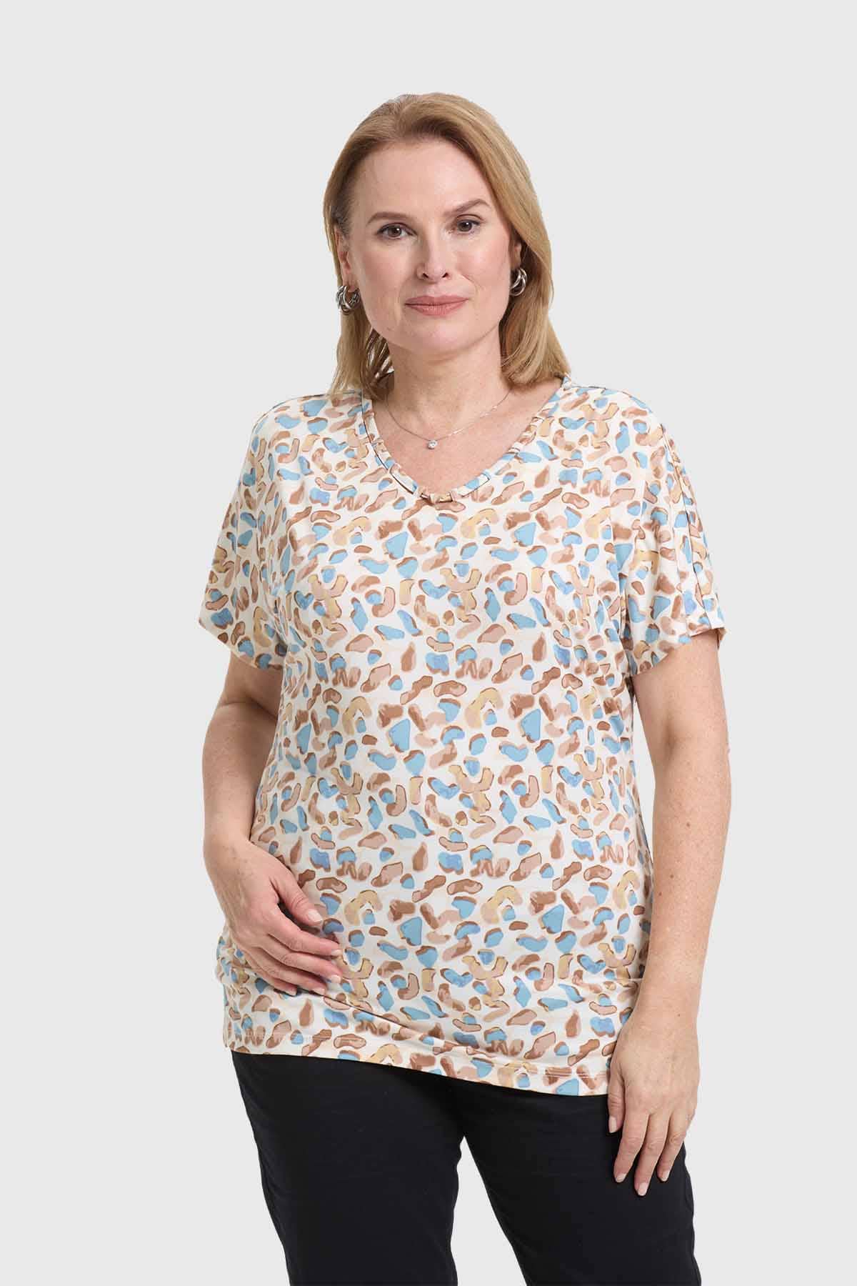 Polera Mujer Beige