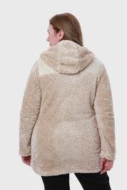Polar Mujer Peludo Beige