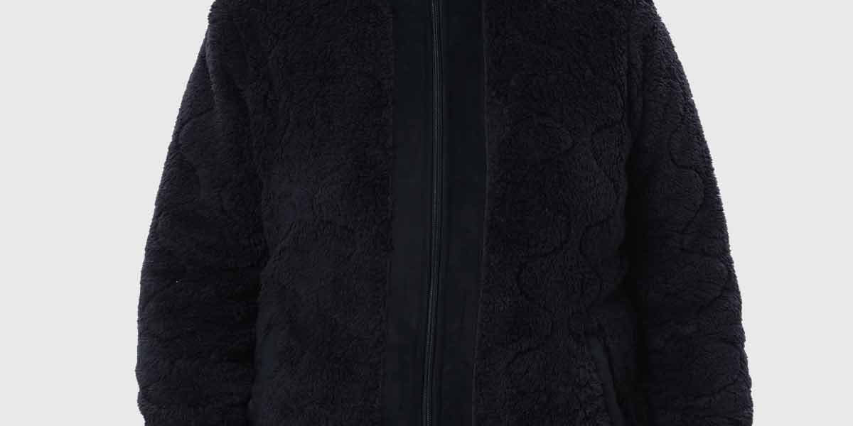 Polar Mujer Peludo Negro