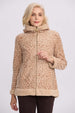 Polar Mujer Estampado Beige