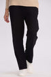 Pantalón Buzo Mujer Detalle Strass Negro