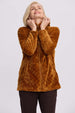 Polar Mujer Detalle Rombo Camel