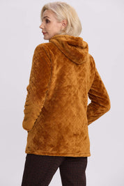 Polar Mujer Detalle Rombo Camel