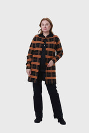 Sweater Mujer Abierto Negro