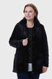 Polar Mujer Con Bolsillo Negro