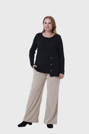 Polera Mujer Tejida Negro