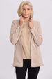Polar Mujer Con Bolsillo Beige