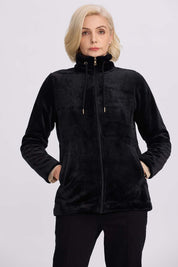 Polar Mujer Con Bilsillo Negro