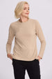 Sweater Mujer Cerrado Beige