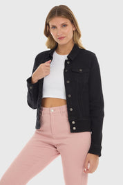 Chaqueta Mujer Clásica Negro