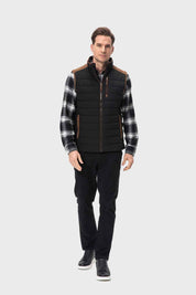 Parka Hombre Con Bolsillos Negro