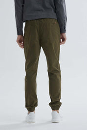 Pantalón Hombre Jogger Twill Verde
