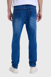 JEANS HOMBRE SKINNY ROTURA AZUL