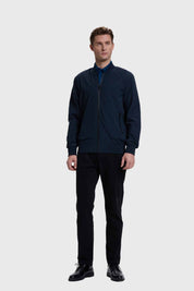 Chaqueta Hombre Bomber Azul