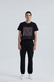 Pantalón Hombre Cargo Negro