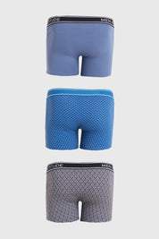 Boxer Hombre Tripack Gris